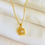 Gold Güher Baget Kolye