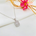 White Mehsa Baget Kolye