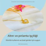 Altın Kaplama Vintage Baget Kolye Kampanyası!