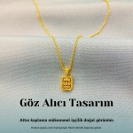 Altın Kaplama Baget Kolye