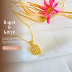 Altın Kaplama Baget Kolye