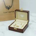 Altın Kaplama Sonsuz Aşk Baget Tam Set Kampanya