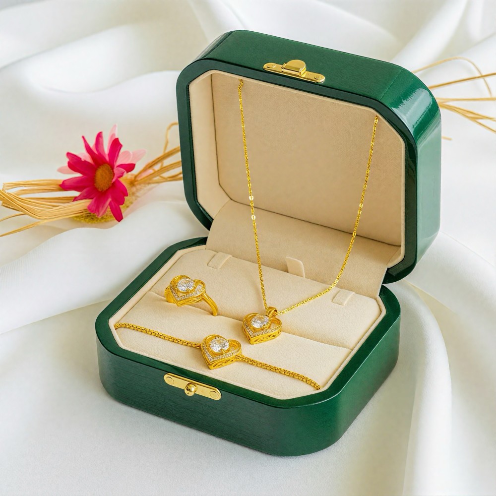 Altın Kaplama Vintage 3'lü Baget Set Kampanyası!