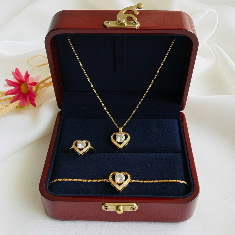 Altın Kaplama Vintage 3'lü Baget Set Kampanyası!