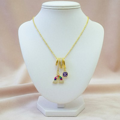 Neşeli Gökkuşağı Kolye