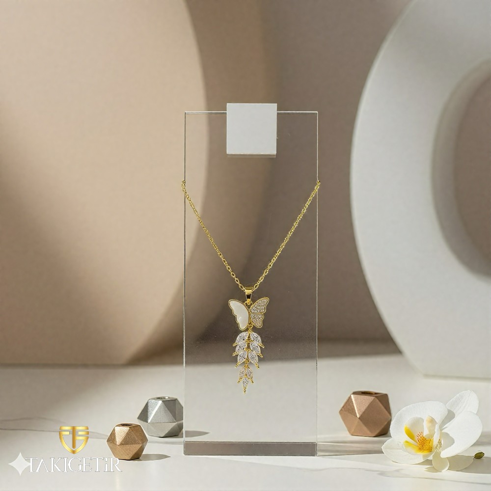 Özgürlük Kelebeği Kolye