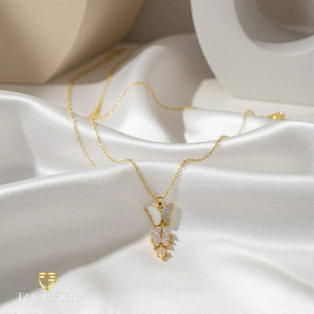 Özgürlük Kelebeği Kolye