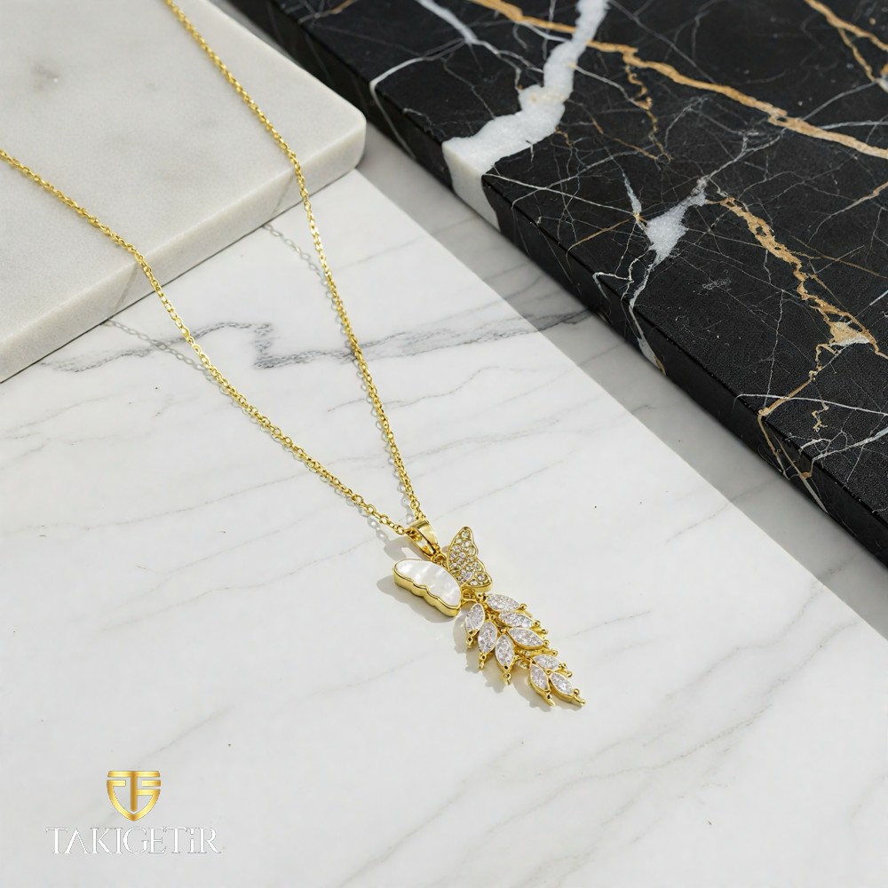 Özgürlük Kelebeği Kolye