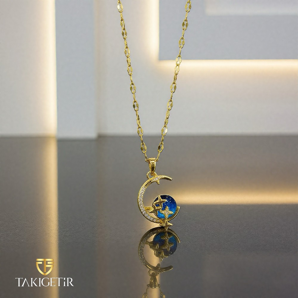 Mavi Rüya Kolye