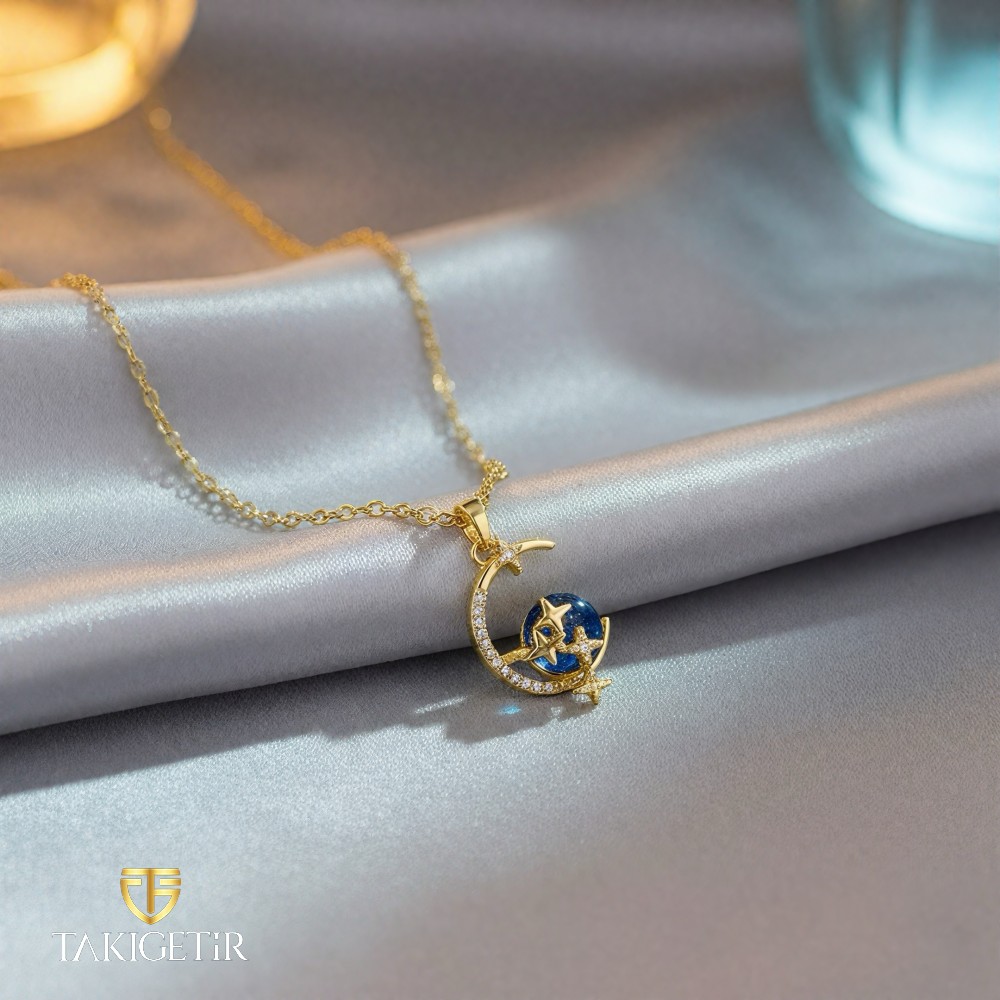 Mavi Rüya Kolye
