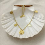 4 Yapraklı Yonca Kolye