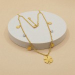 4 Yapraklı Yonca Kolye