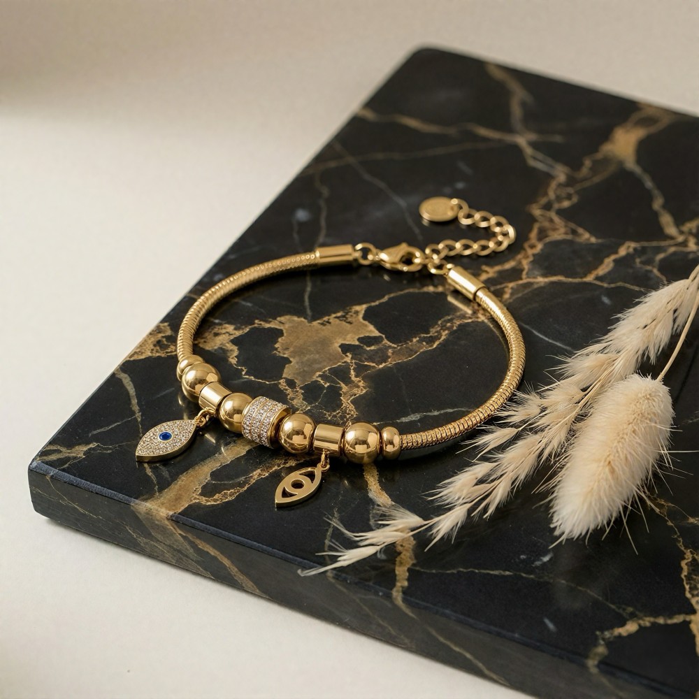 Kalp Gözü Bileklik