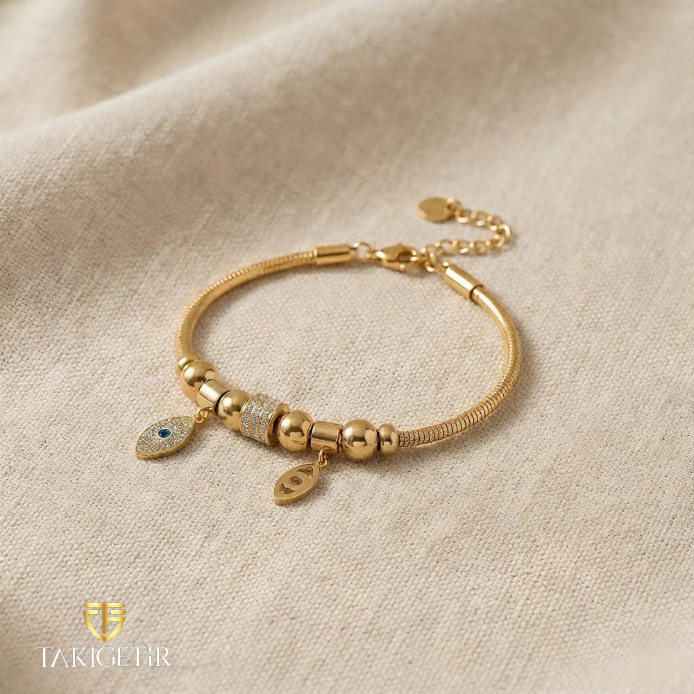 Kalp Gözü Bileklik