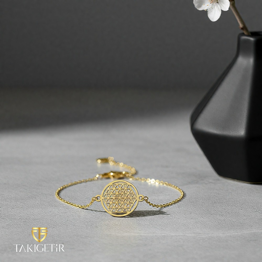 Hayat Çiçeği Bileklik