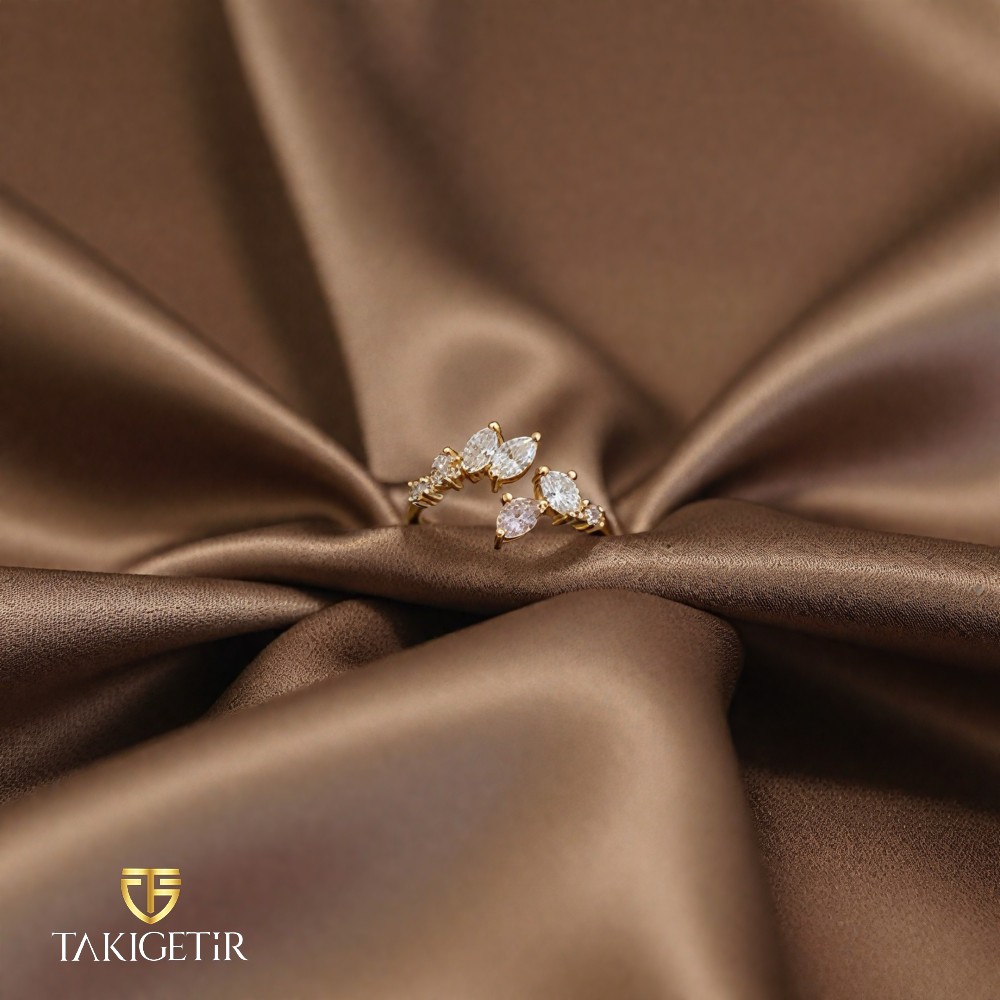 Markiz Yaprak Yüzük