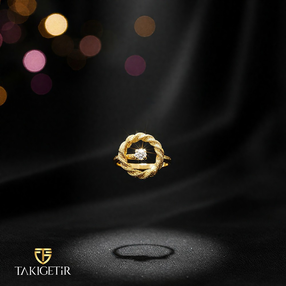 Burgu Işıltısı Yüzük