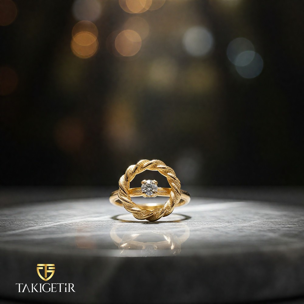 Burgu Işıltısı Yüzük