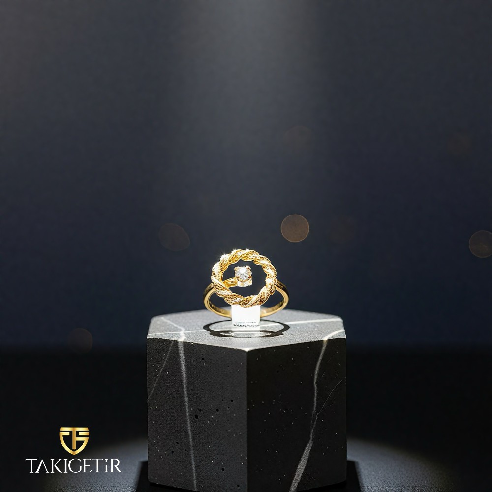 Burgu Işıltısı Yüzük