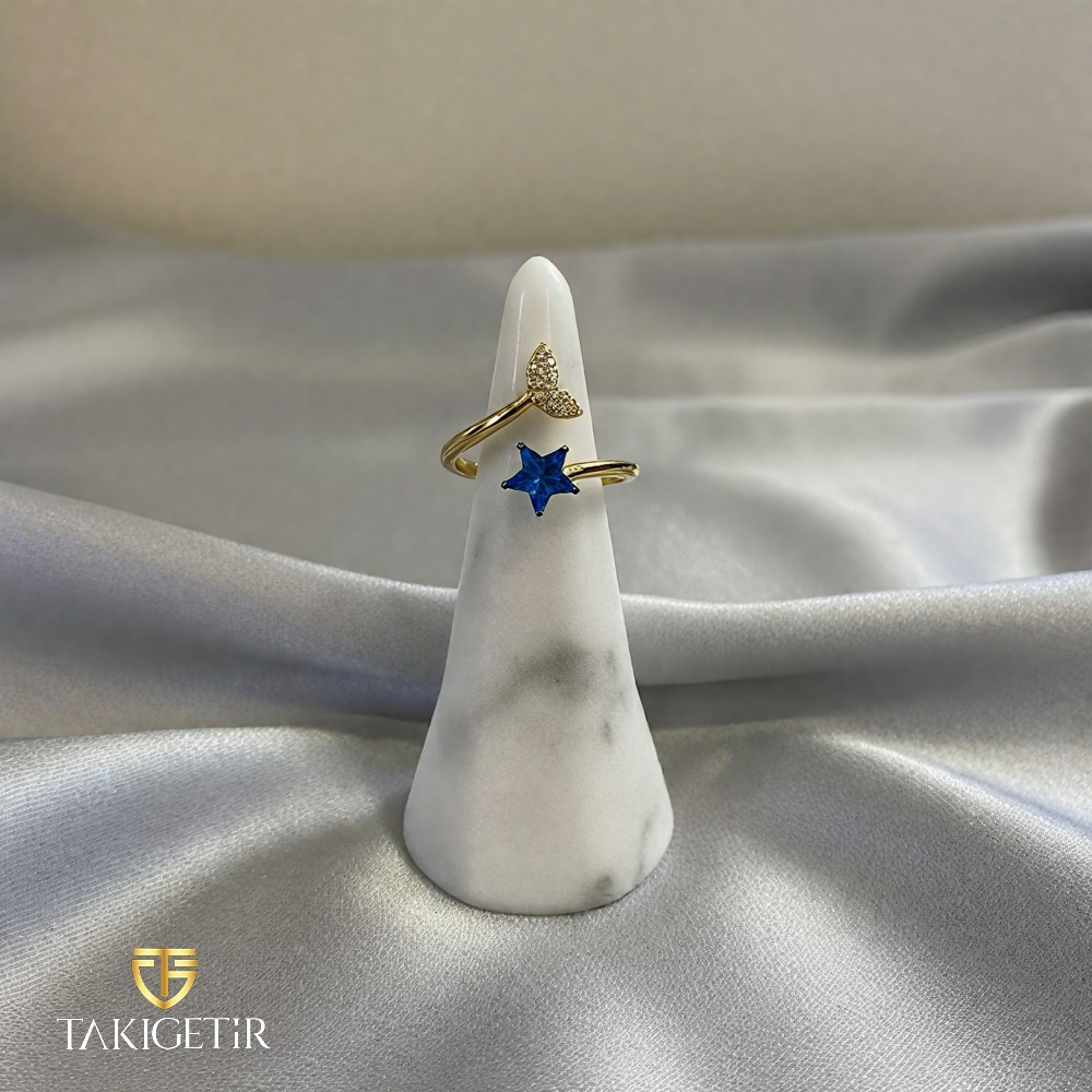 Gece Yıldızı Sarmalı Yüzük