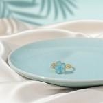 Turkuaz Papatya Yüzük