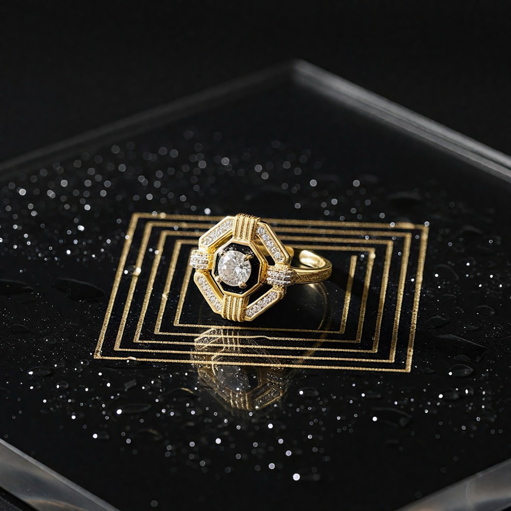 Art Deco Kraliçesi Yüzük