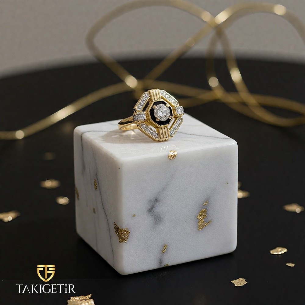 Art Deco Kraliçesi Yüzük