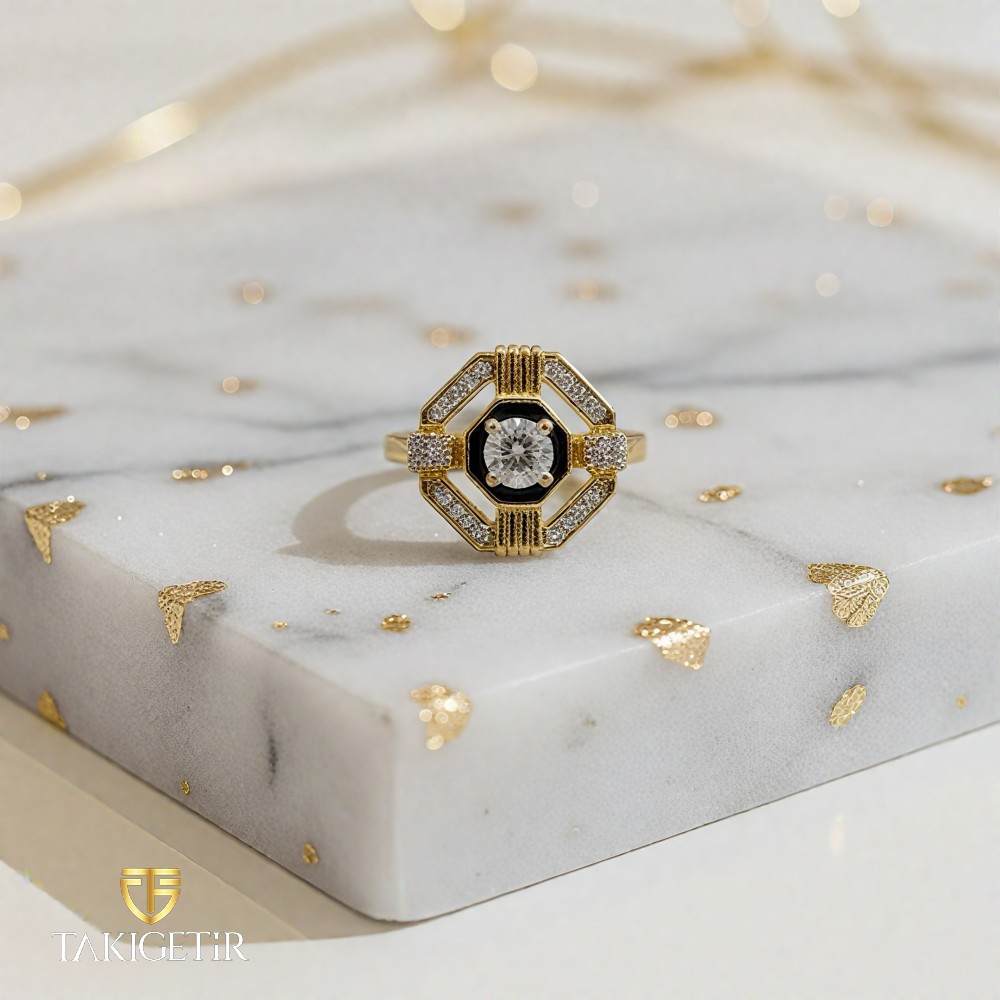 Art Deco Kraliçesi Yüzük