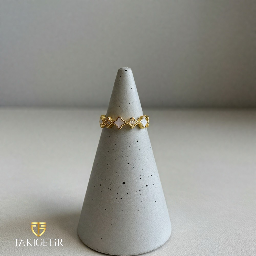 Sedefli Baklava Yüzük