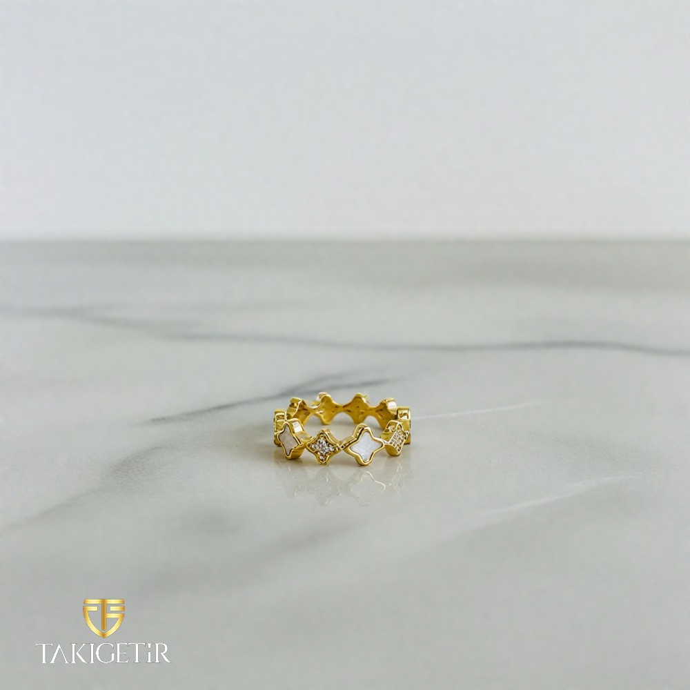 Sedefli Baklava Yüzük