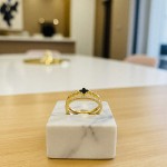 Oniks Şans Sarmalı Yüzük