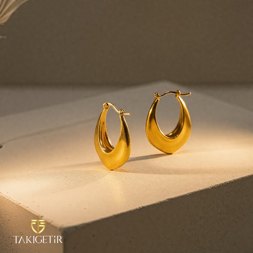 Akışkan Kayık Küpe