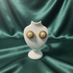 Vintage Kaboşon Küpe