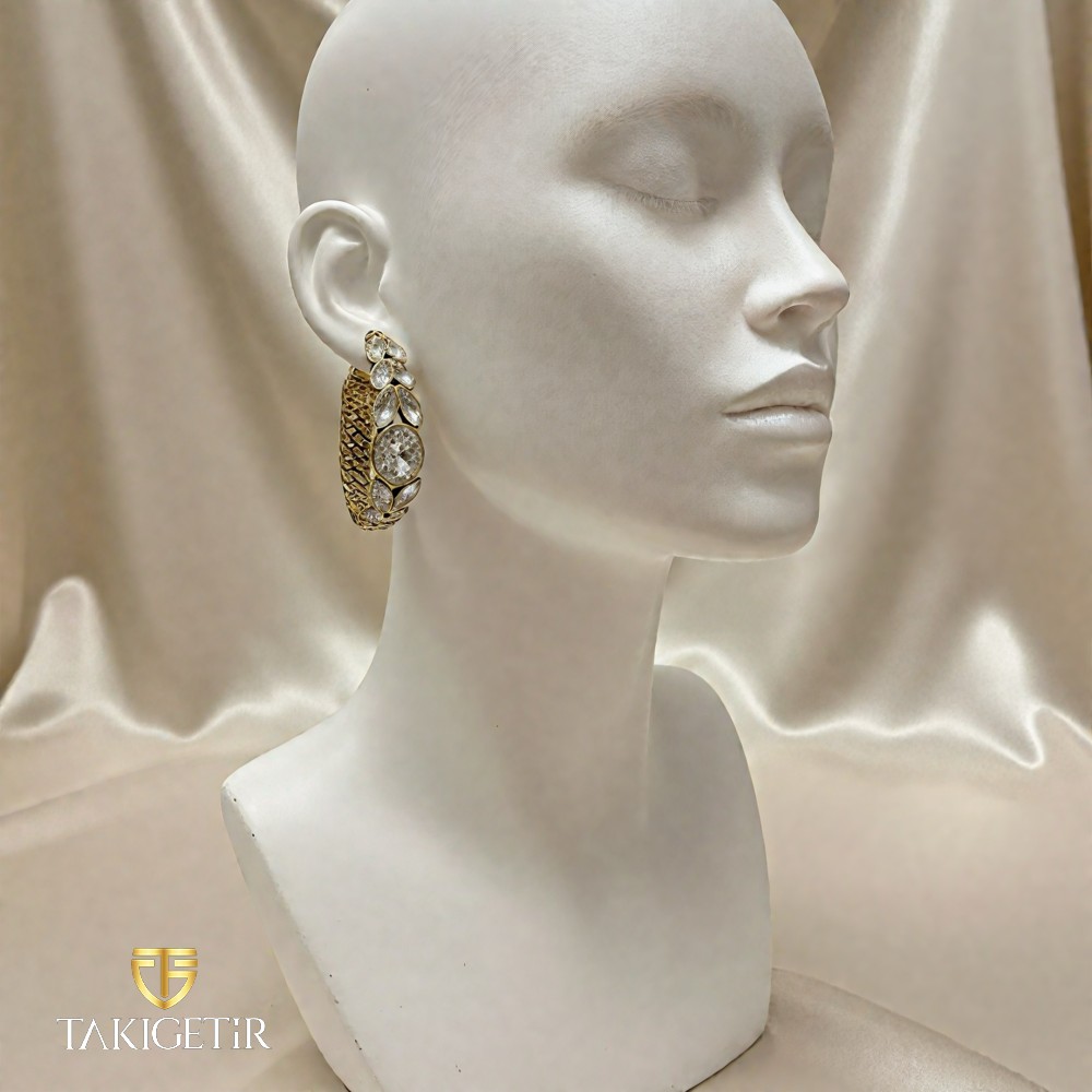 İhtişam Halka Küpe