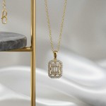 Gümüş Gold Aura Set