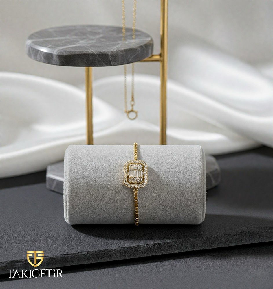 Gümüş Gold Aura Set