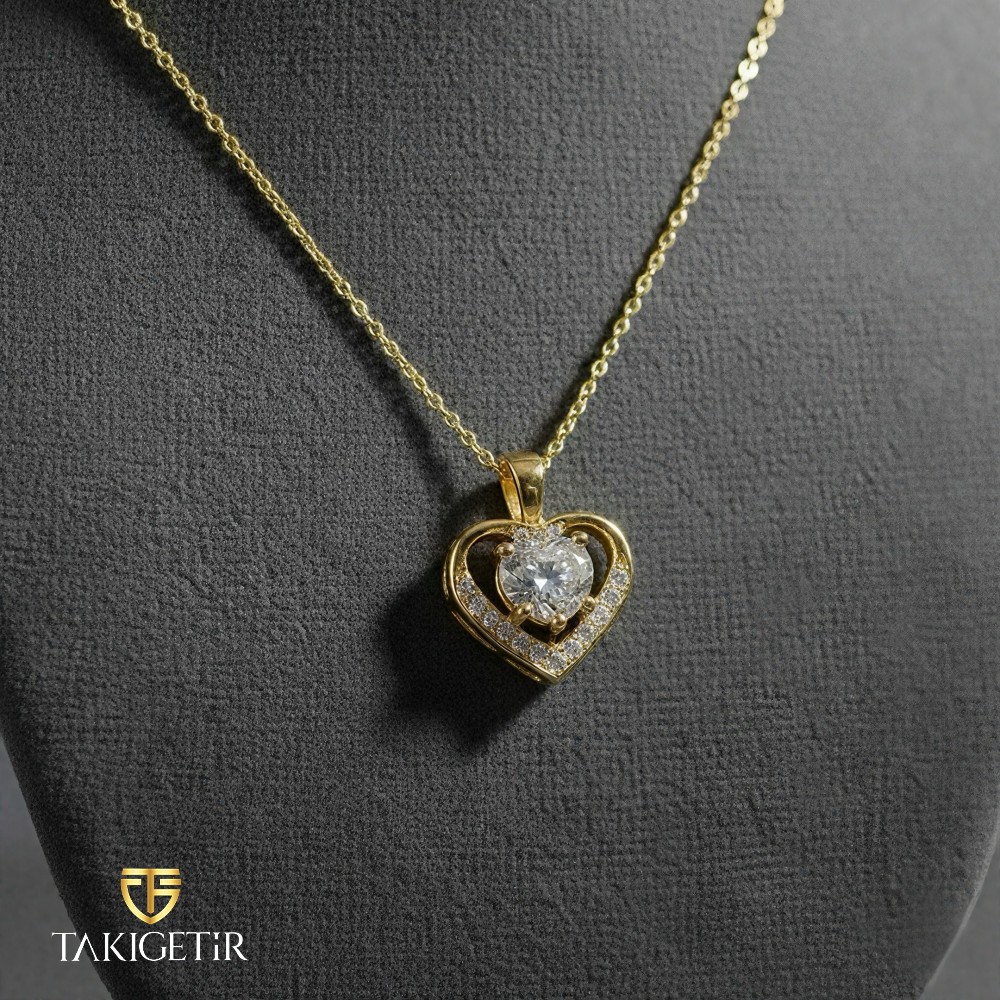 Gümüş Romantik Aura Gold Set