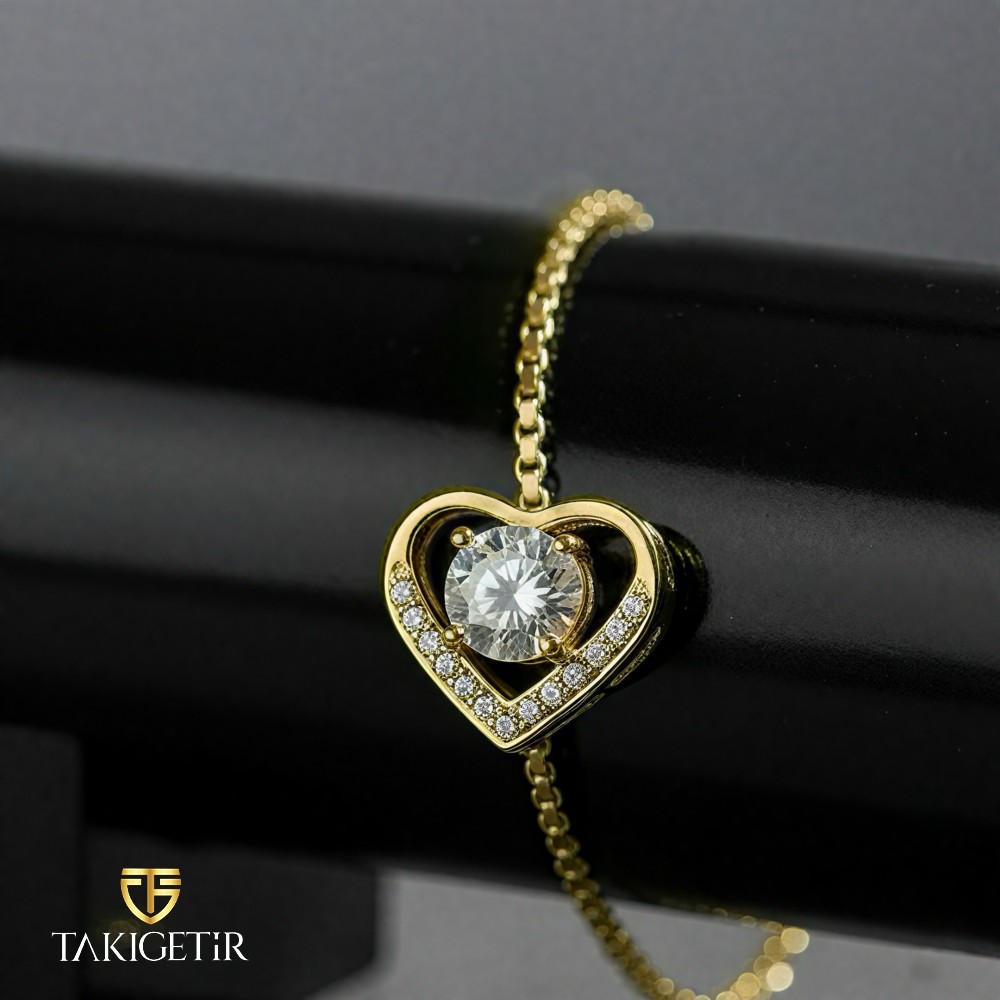 Gümüş Romantik Aura Gold Set