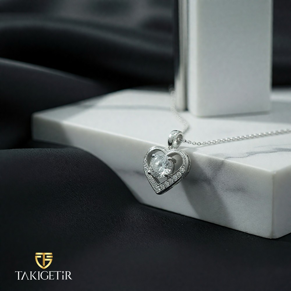 Gümüş Romantik Aura Seti