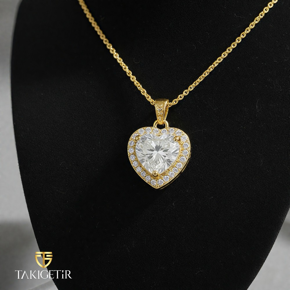 Gümüş Sonsuz Aşk Gold Set