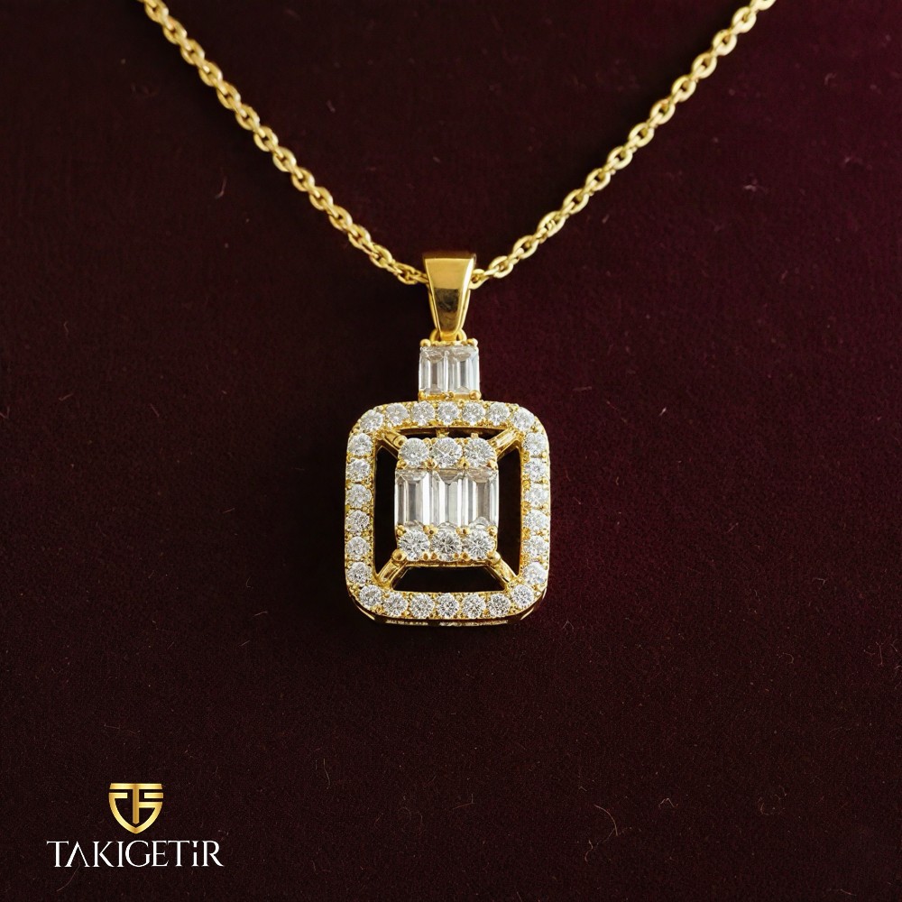 Gümüş İhtişam Baget Gold Set