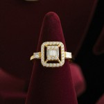 Gümüş İhtişam Baget Gold Set