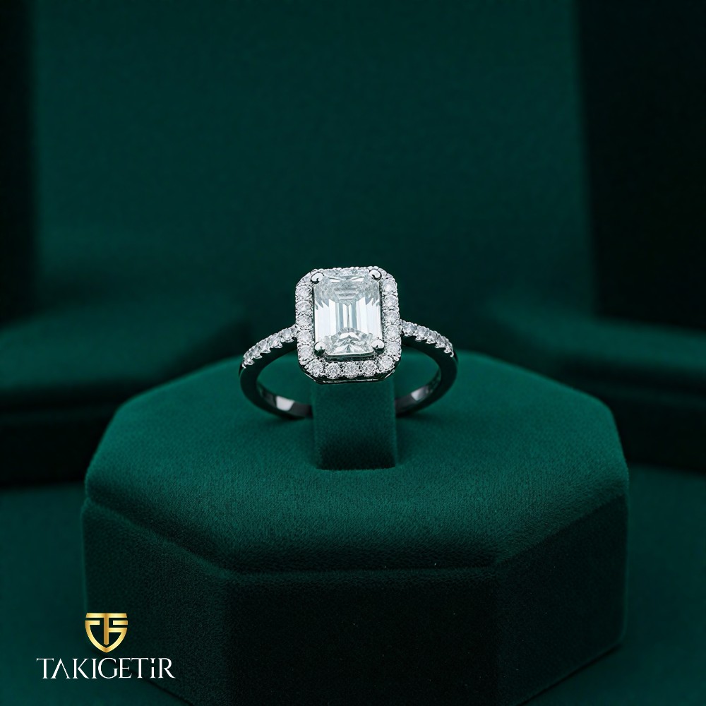 Gümüş Zümrüt Set