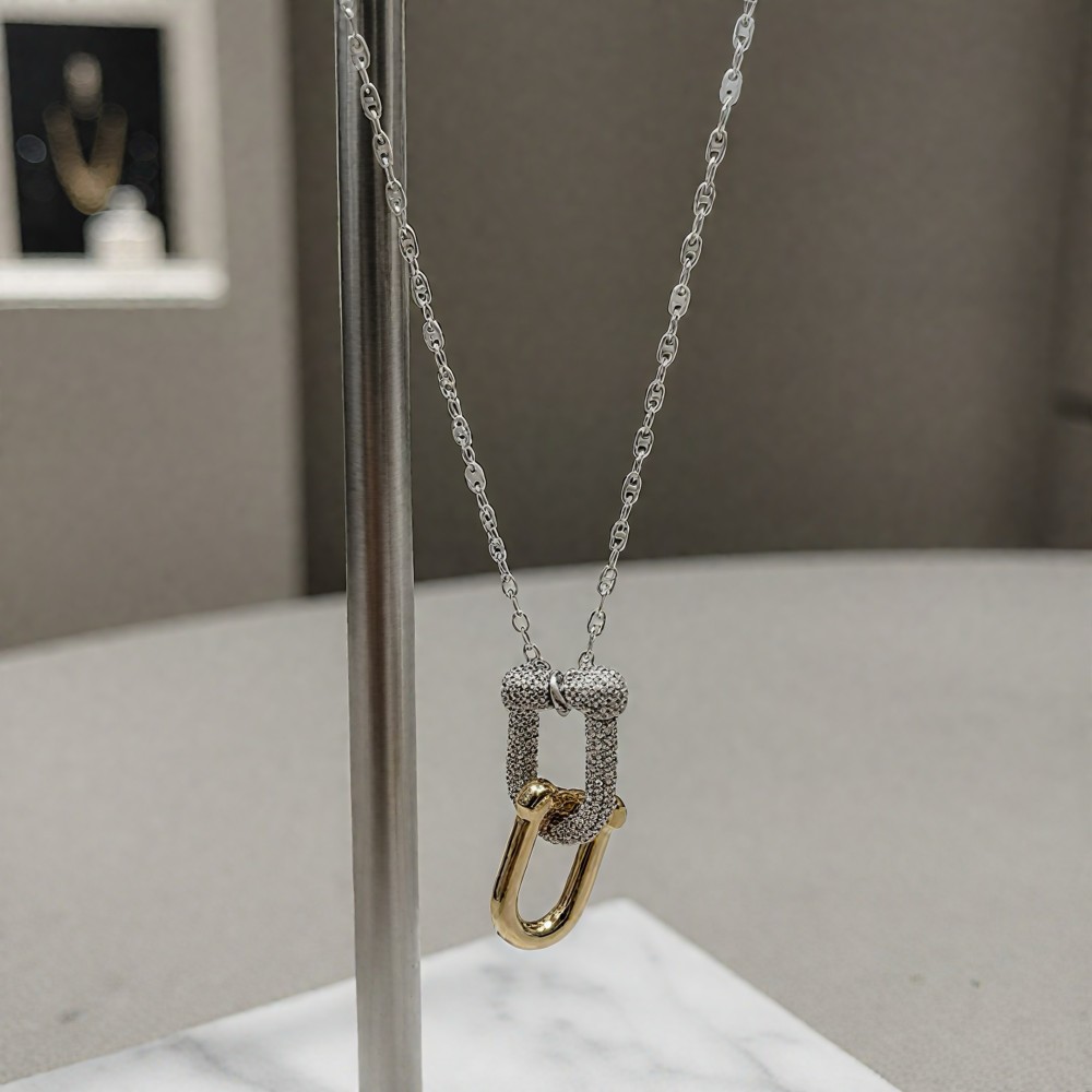 İkili Kilit Bağlılık Kolye