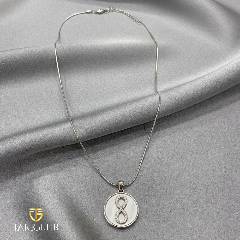 Sonsuzluk Sembolü Kolye