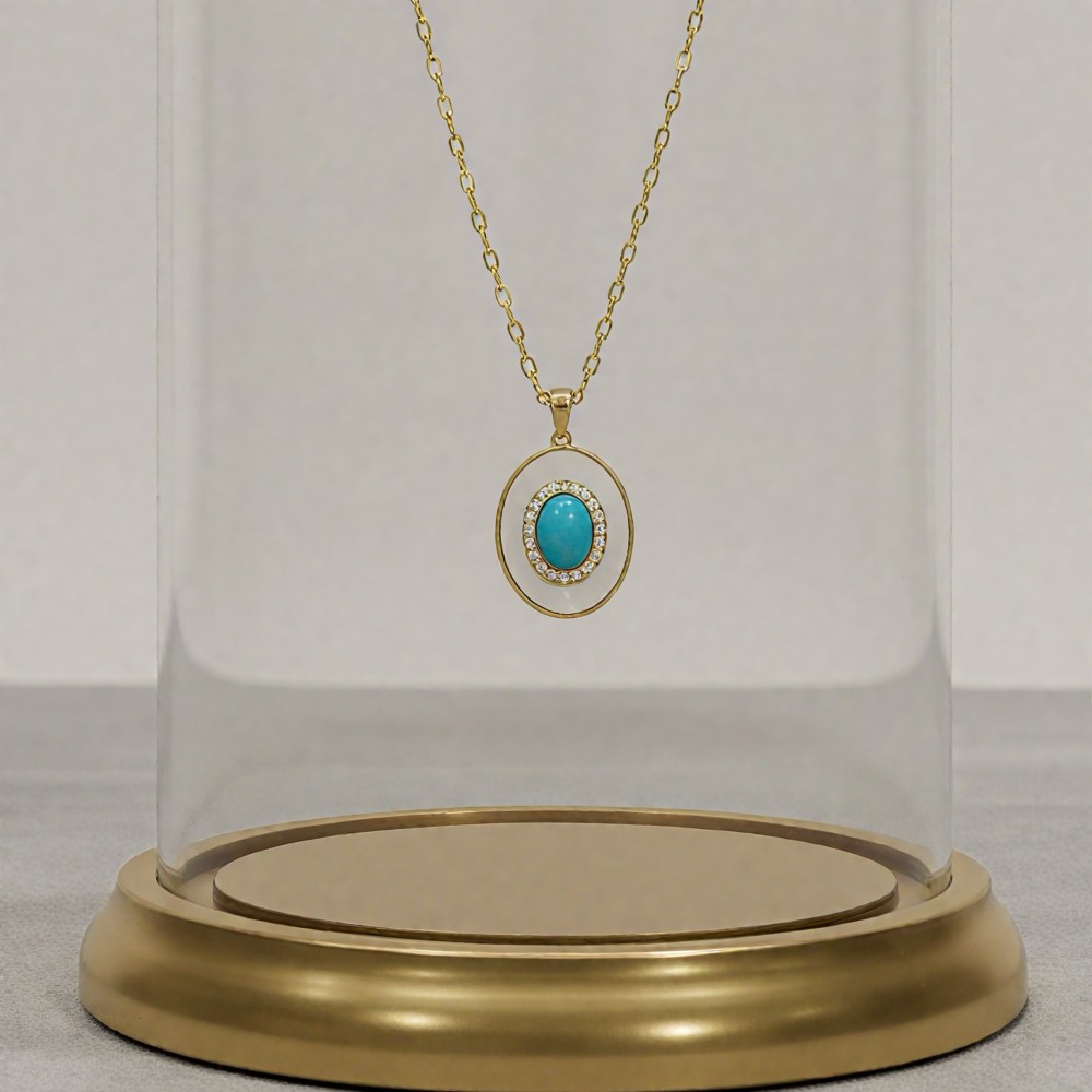 Turkuaz Göz Kolye