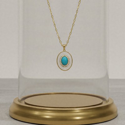 Turkuaz Göz Kolye