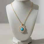 Turkuaz Göz Kolye