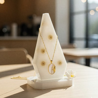 Sedefli Gün Doğumu Kolye