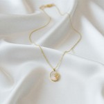 Sedefli Gün Doğumu Kolye